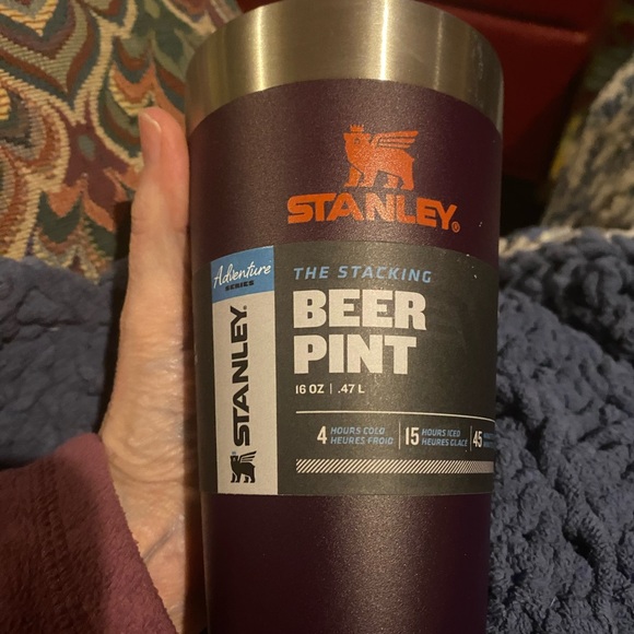 STANLEY ADVENTURE STACKING
BEER PINT 16 OZ / Plum - Picture 1 of 2